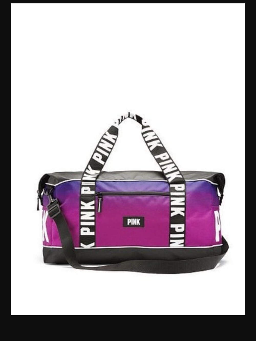 PINK Victoria's Secret Ombre Purple Travel Duffel Bag by PINK Victoria's Secret-